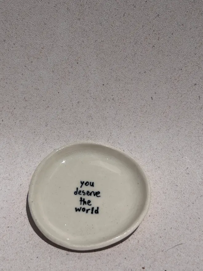 'You Deserve The World' Trinket