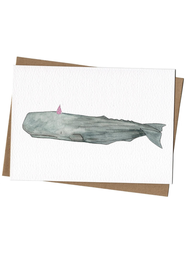 sperm whale card