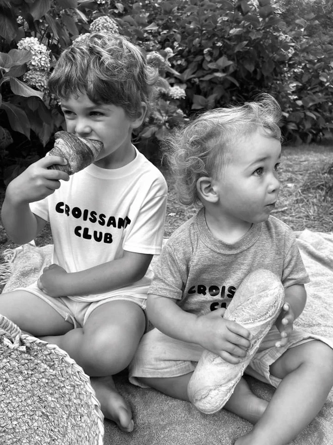 'Croissant Club!' Kids Tee 