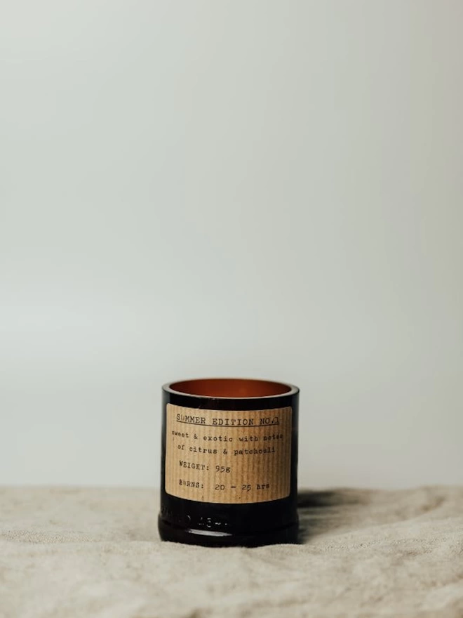 Small Fire Summer Candle