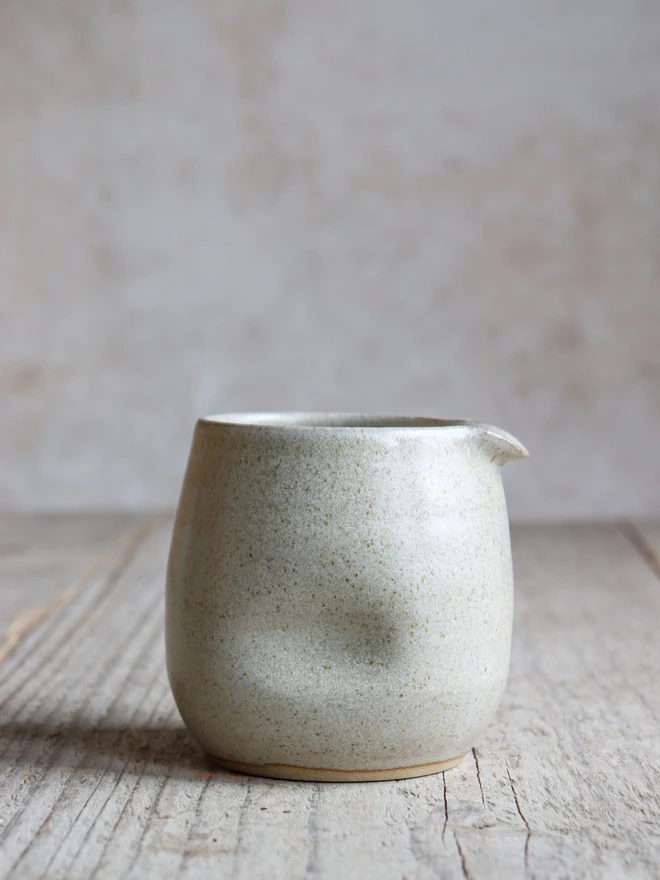 Handmade Ceramic Small Dimple Pourer Jug