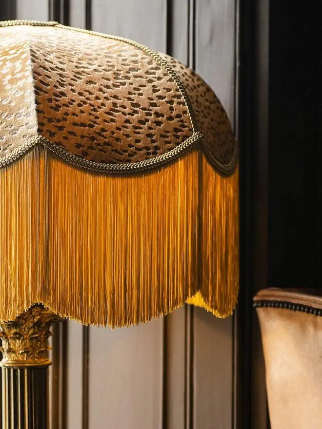 The Ritz Fringed Lampshade
