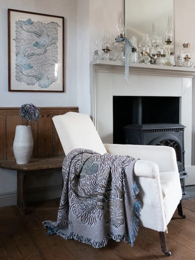 Nouveau Blossom Blanket