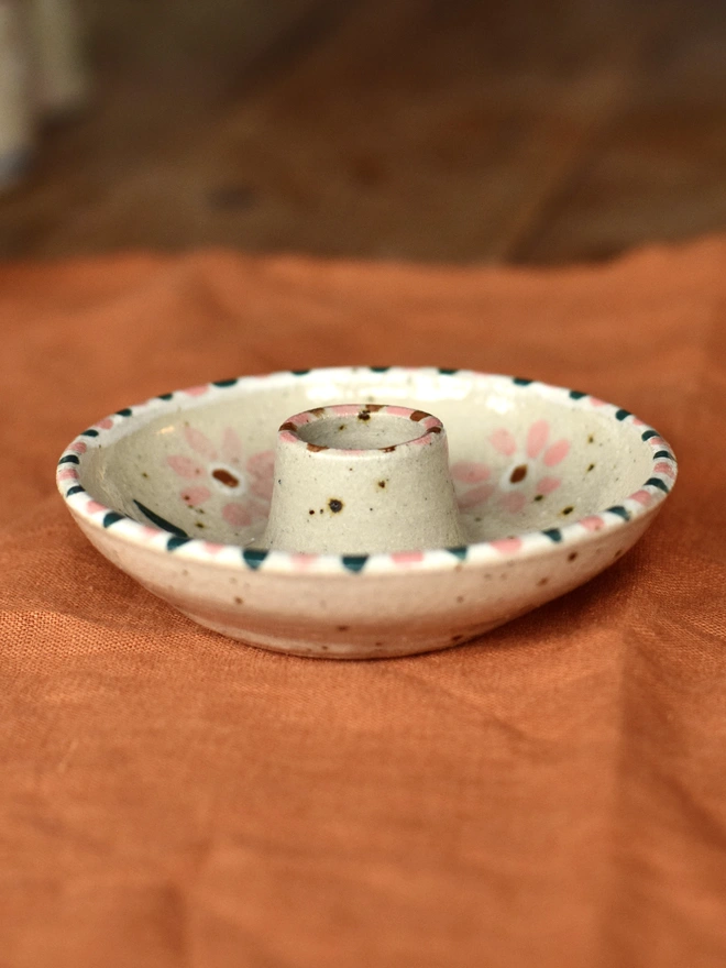 Ceramic 'Nessa' Candleholder