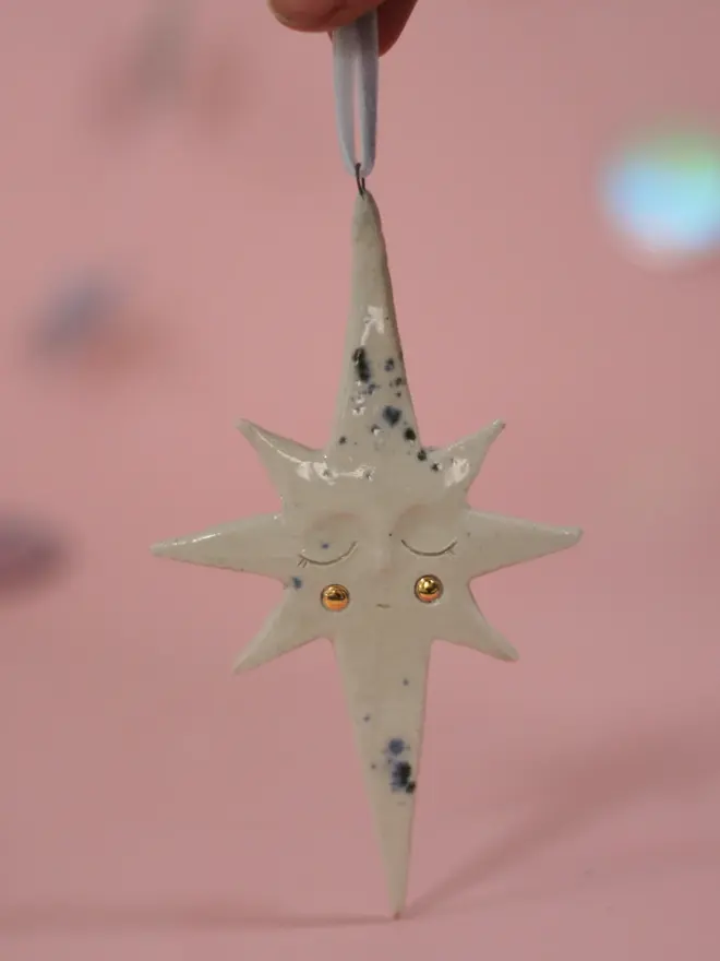 Ceramic Star Decorations