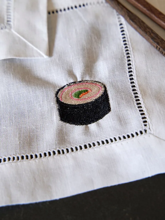 Sushi cocktail napkins