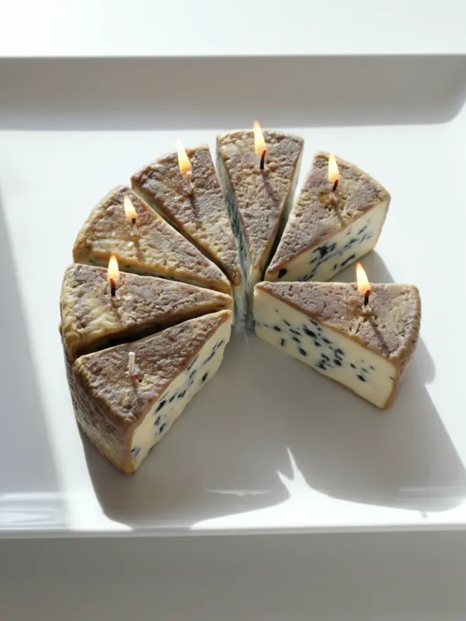 Stilton Cheese Candle