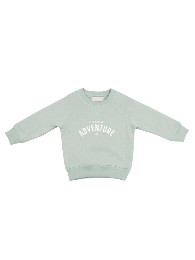 let's have an adventure sweatshirt
