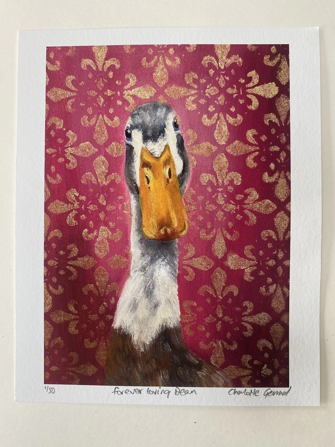 Fowever loving Dean Runner duck print 