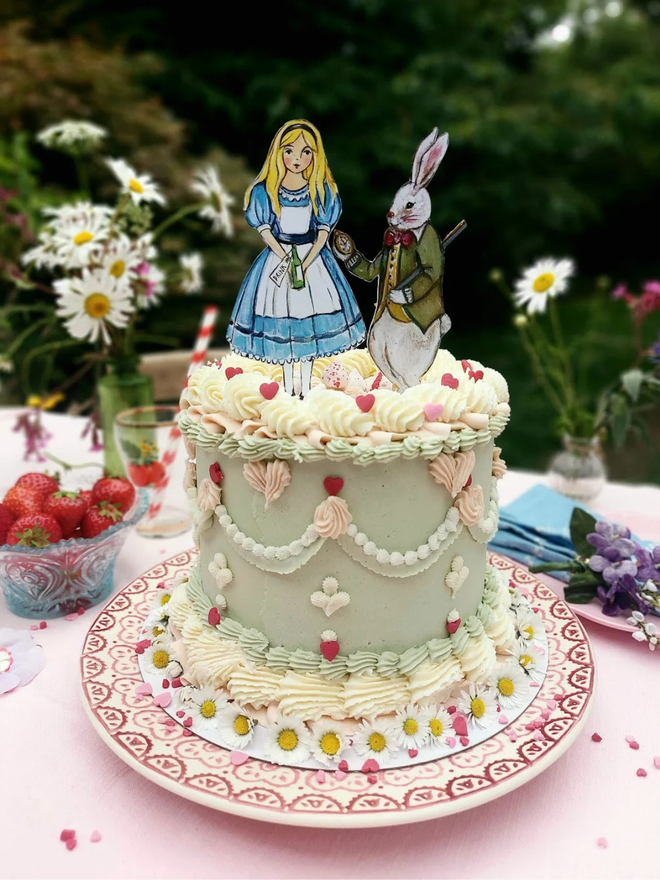 Snow white cake toppers