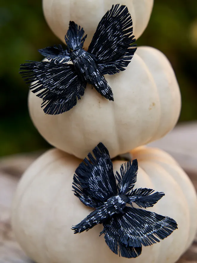 Black Moth Halloween Decoration