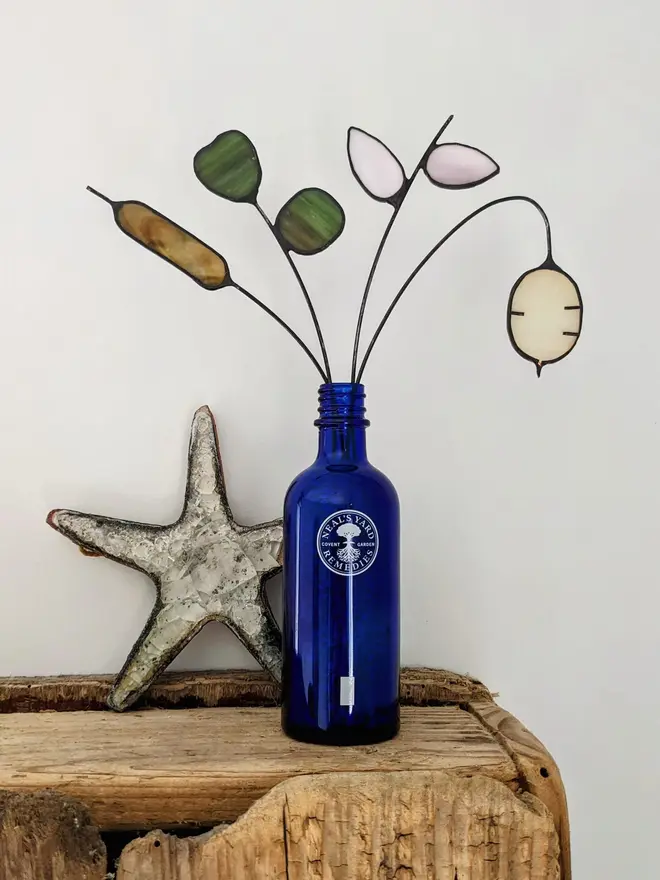 Stained Glass Everlasting Posy