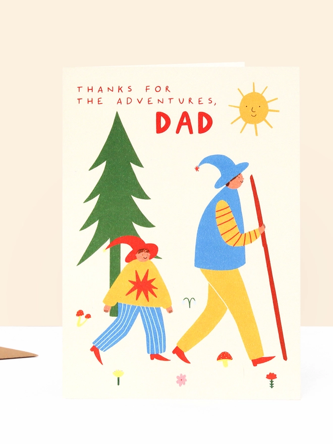 'Thanks For The Adventures, Dad' Father's Card