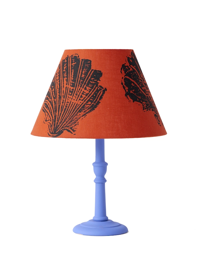 Tangerine Pilgrim Lampshade 