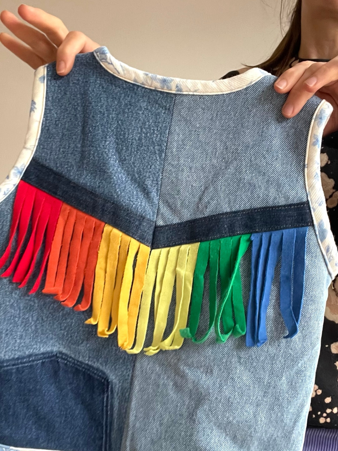 Kids Denim Waistcoat