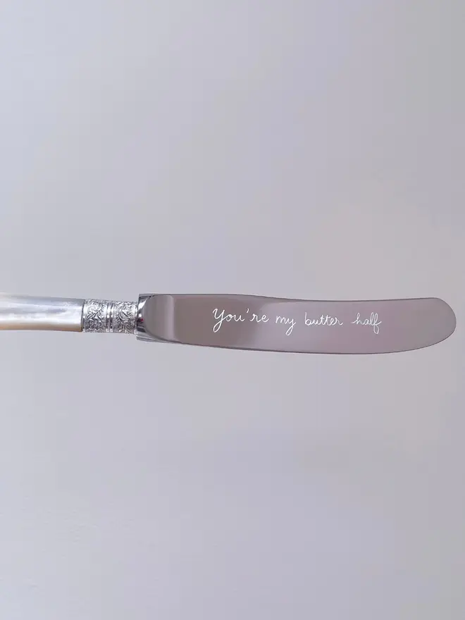 You're my butter half