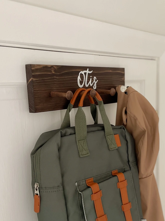 personalised peg rail