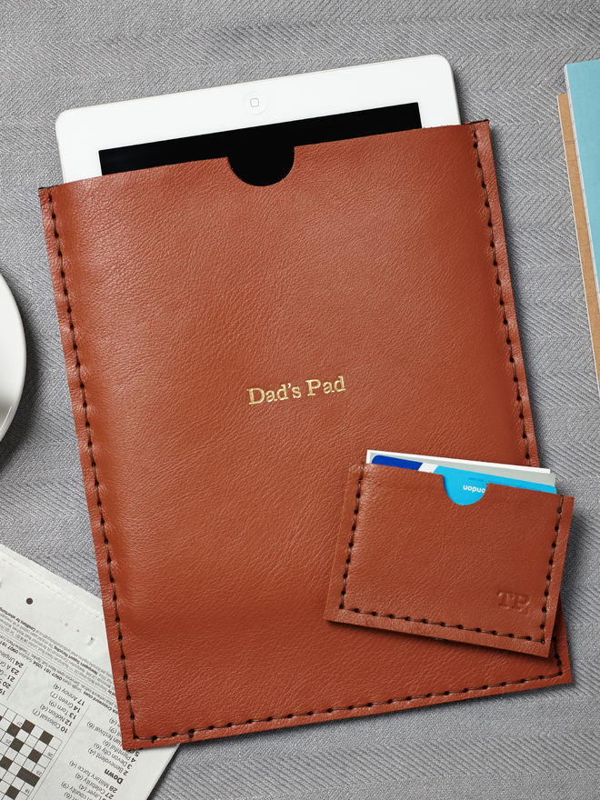 tablet case and card holder
