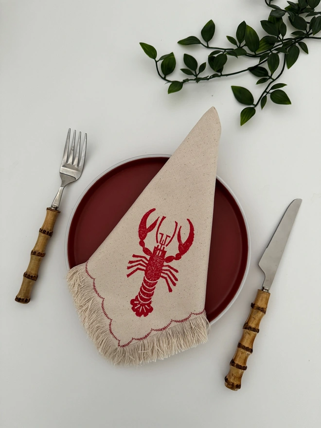 Lobster Cloth Napkins