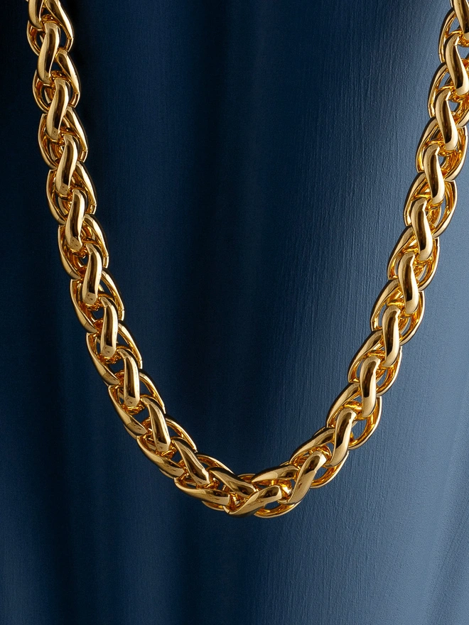 LOEL Gold Rope Chain Necklace