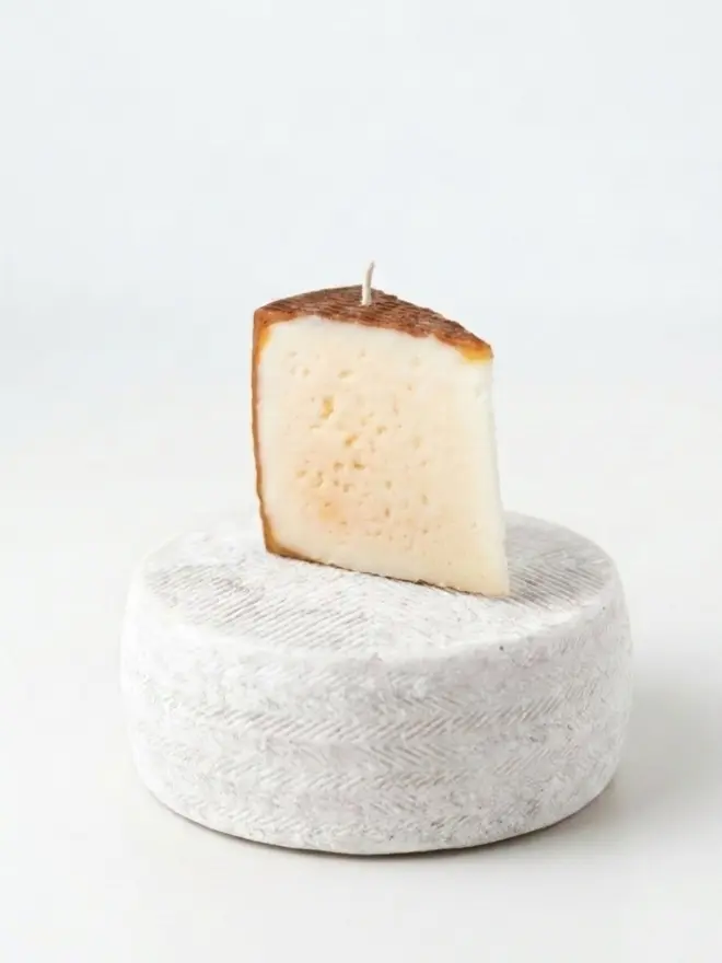 Manchego Cheese Candle