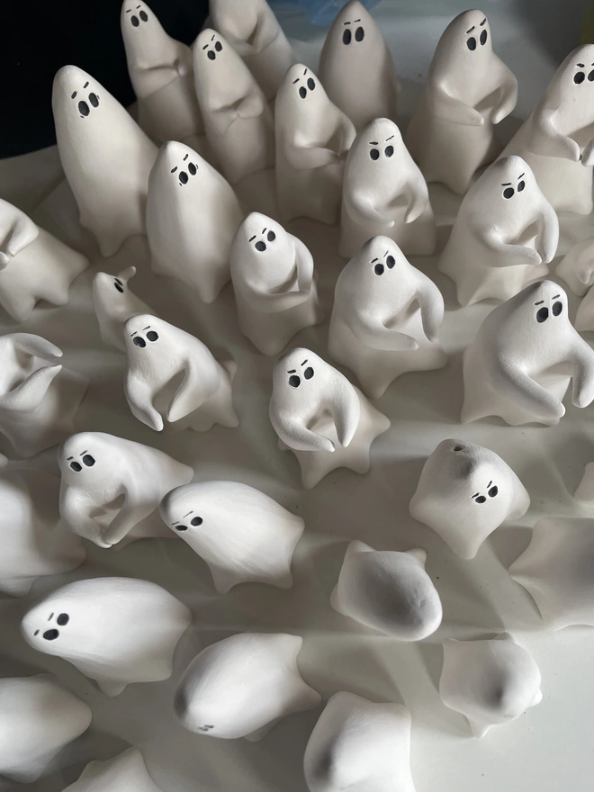 Ceramic Mini Ghosts that Hold Things (Club Holly & Co)