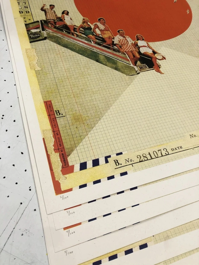 The Arrival Second Edition Screenprint