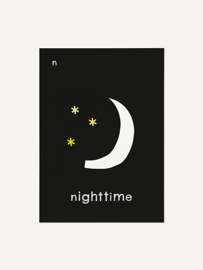 'Nighttime' Print