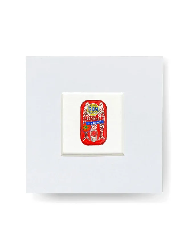 Bom Petisco Red Tinned Fish Tiny Print