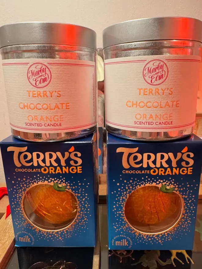 Terry's Chocolate Orange Scented Candle
