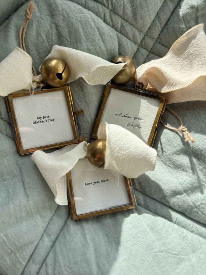 Mothers day, personalised gift, mother's day gift, baby's first, baby keepsake, baby heirloom, gift for her, gift for baby, newborn, i love you, hand written, customised, letterpress