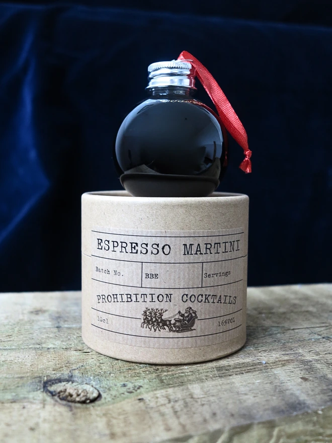 Espresso Martini Cocktail Bauble