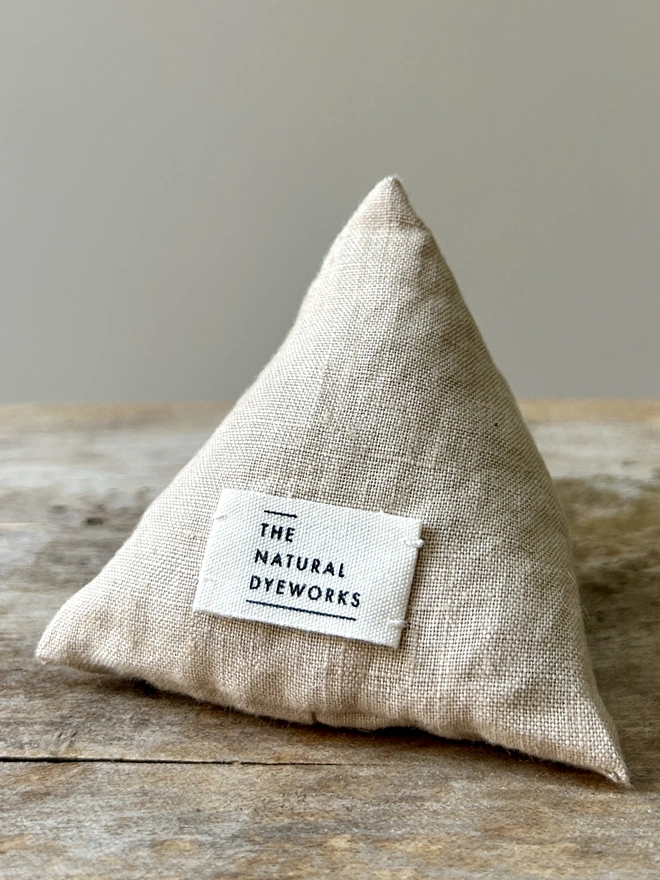 Fawn Linen Lavender Pyramid