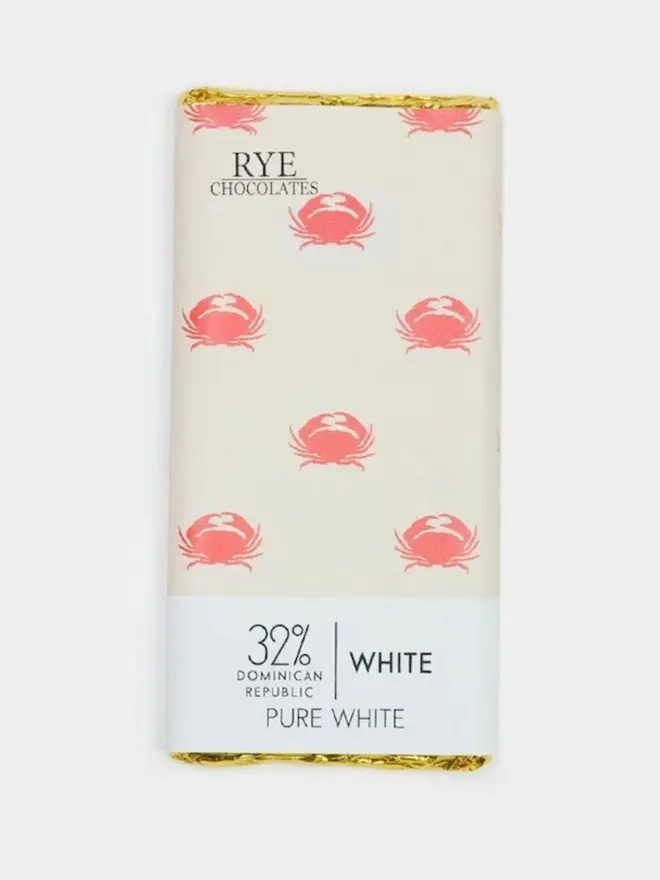 Pure White Chocolate Bar - Rye Chocolates