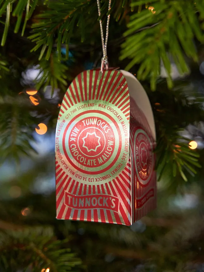 Tunnocks Tea Cake Bauble