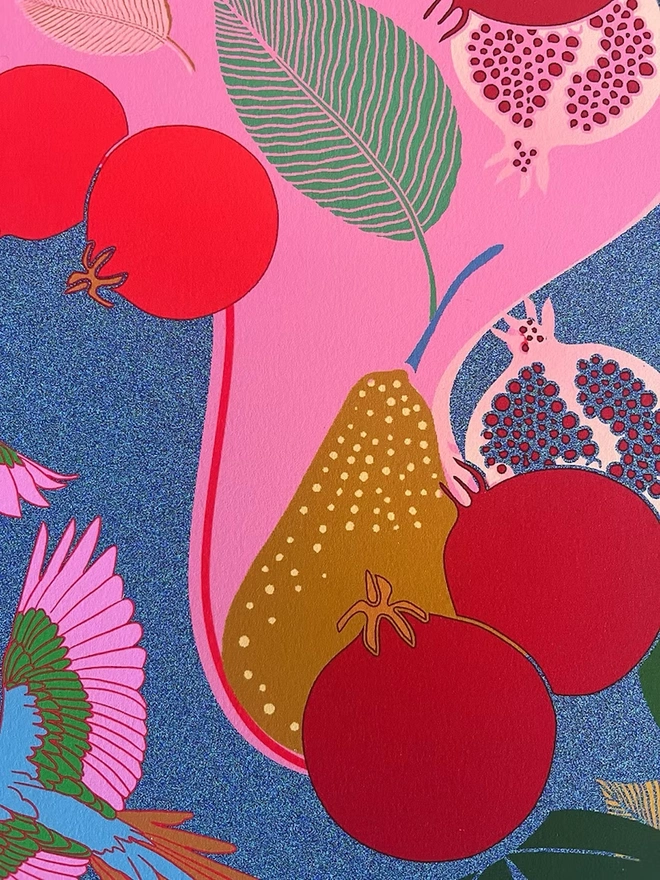 Indian Birdsong Giclee Print 