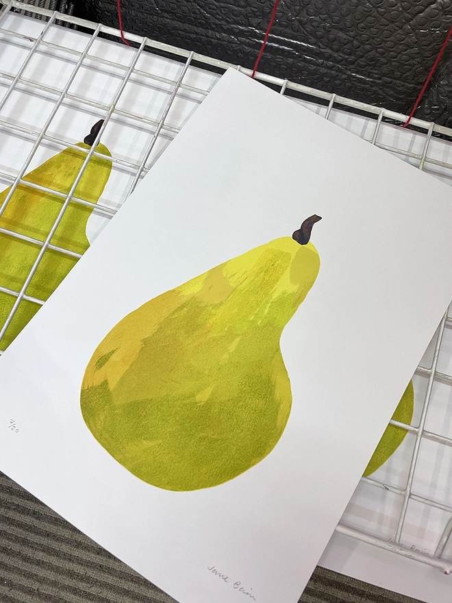 Pear Screenprint