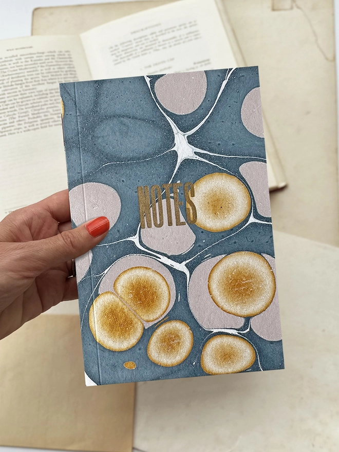 Blue & Pink marble lifestyle