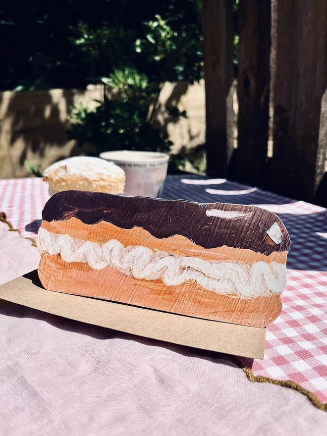 Chocolate Eclair Card