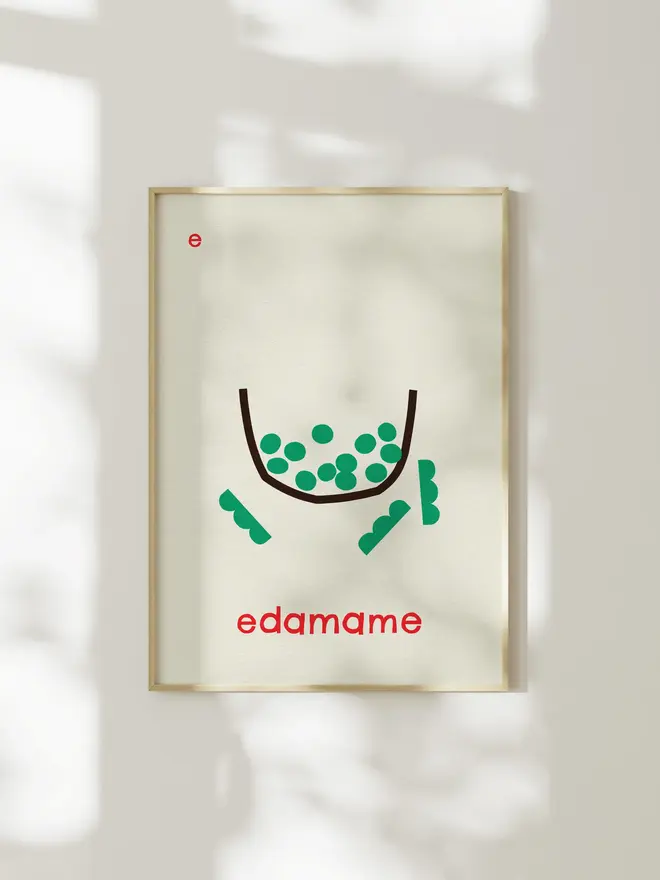 'Edamame' Print