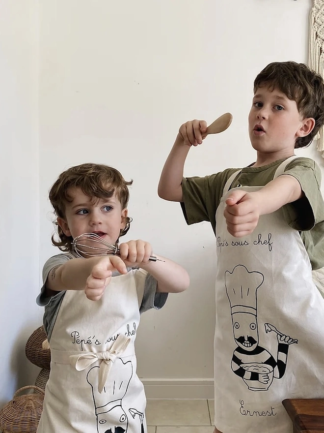 Personalised Little Chef Apron