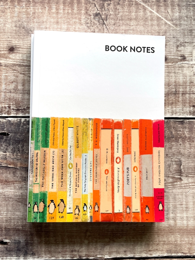 Book notes front cover