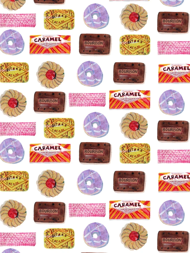Sweet Treats Tea Towel