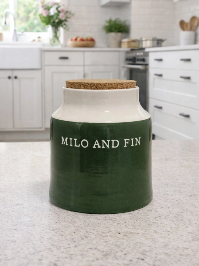 dog treat jar 
