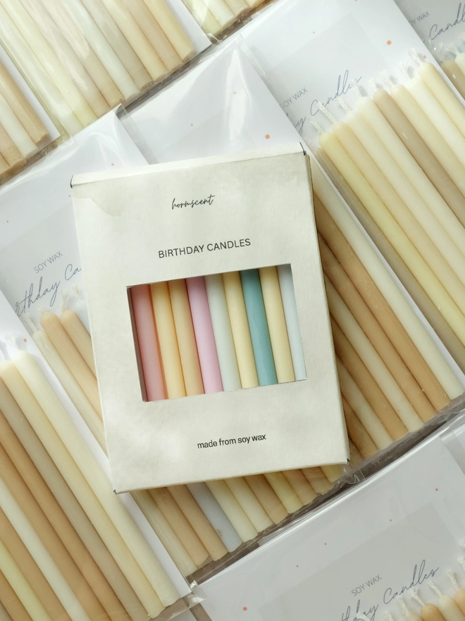 soy wax birthday candles 