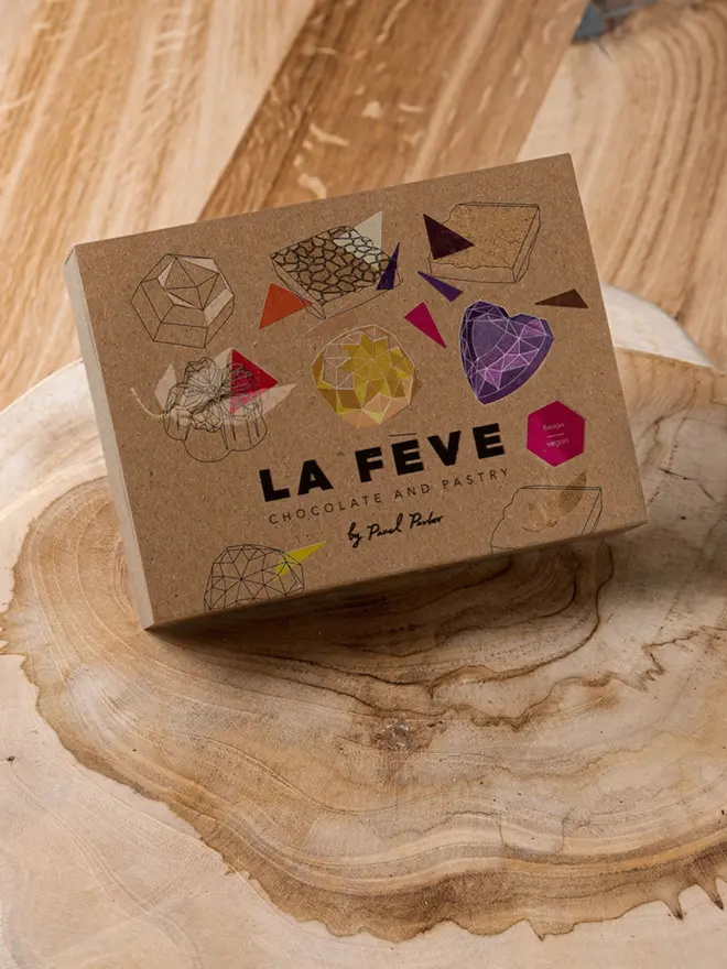 Vegan Jewel chocolate box - luxury package