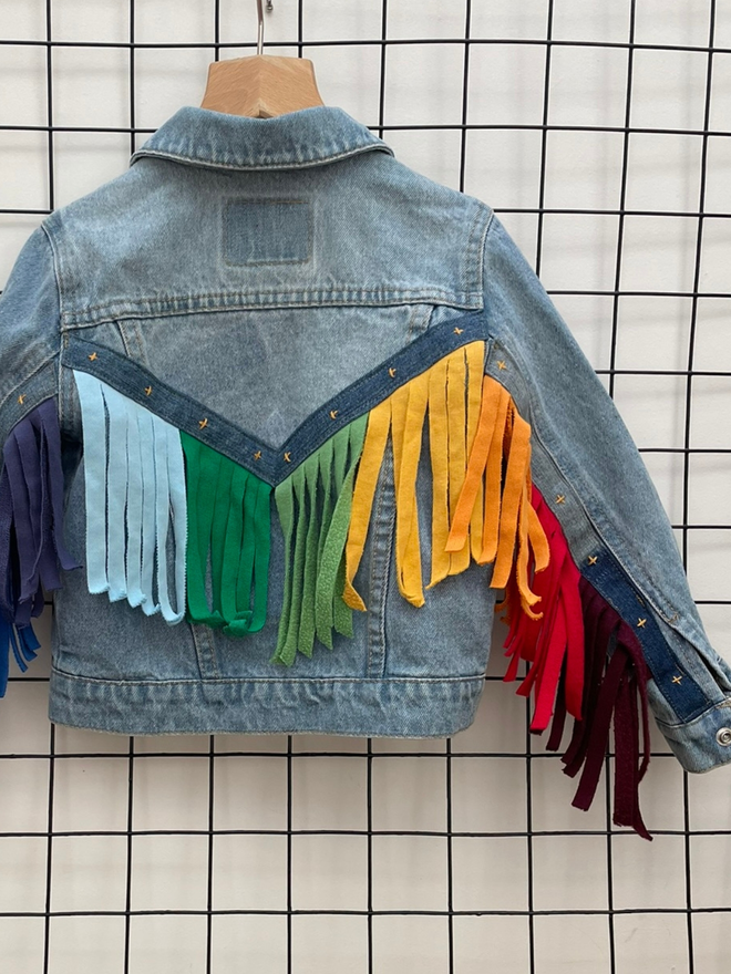 Upcycled Vintage Denim Jacket
