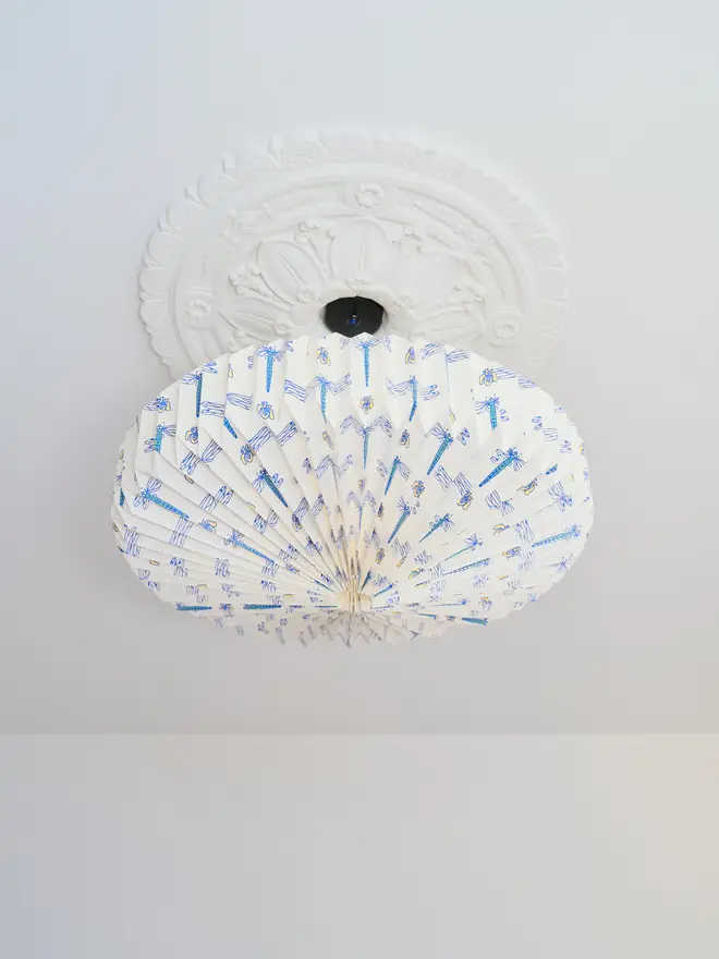 origami paper lightshade