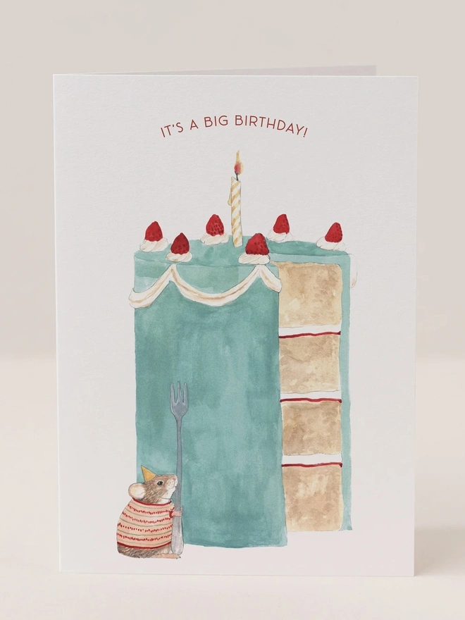 'It's a Big Birthday' Birthday Card