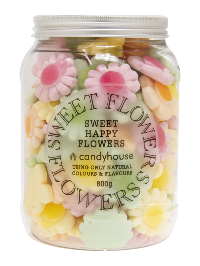 Giant Jar Gummy Flowers Candyhouse